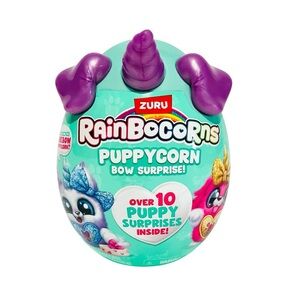 Rainbocorns Puppycorn Bow Surprise - Purple